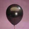 Metallic black balloon for rent