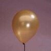 Metallic gold balloons for rent