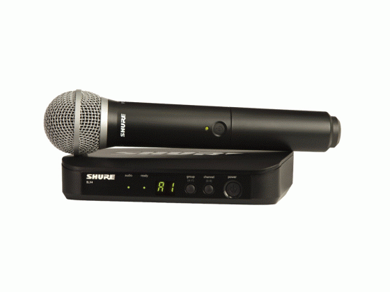 shure wireless push to talk microphone
