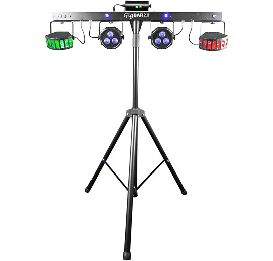 Chauvet Lights GigBAR 4-in-1 Effects LED disco derby, LED pars, Laser ...