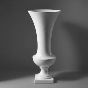 White Vase For Flowers or Decorations