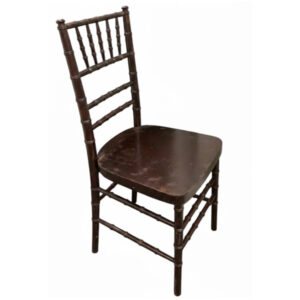 Chiavari Chair - Mahogany Rustic (No Cushion) Special Seating