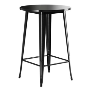 Bar high top table - Black