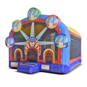#05 = Ferris Wheel Bounce House - 15‘L x 15’W x 13.3’H
