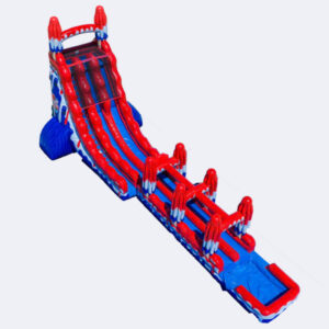 #00 = 27' Popsicle Water Slide with Slip N Slide Pool - 63'L × 19'W × 27'H