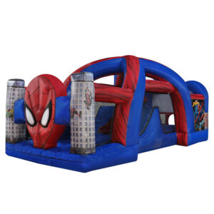 #168 – A = Spiderman Obstacle Course (Front Part Only) – 30'L x 11'W x 16.25'H