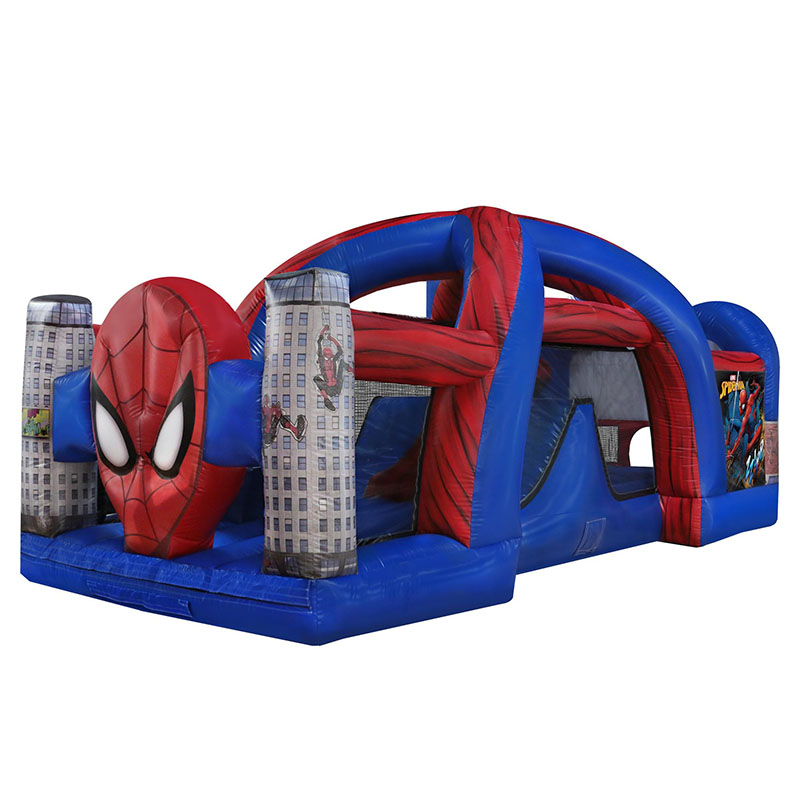#168 – A = Spiderman Obstacle Course (Front Part Only) – 30'L x 11'W x 16.25'H